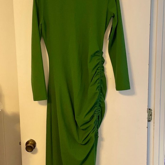 NWT Alexia Admor Nikki Side-Ruched Dress - Picture 8 of 8